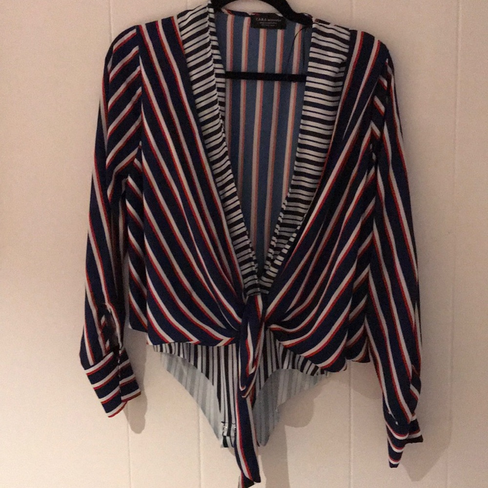 Zara long sleeved body suit